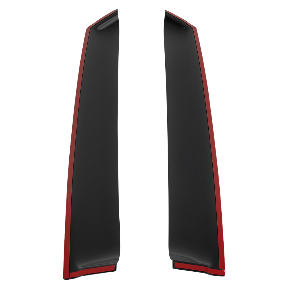 4PC Rain Guard Deflectors compatible for Mazda CX-3 CX3 2015-2021 Outside Mount Set