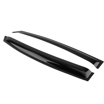 4pc Side Window Deflectors Set compatible for Hyundai Accent Sedan 18-22 Black Rain Guards