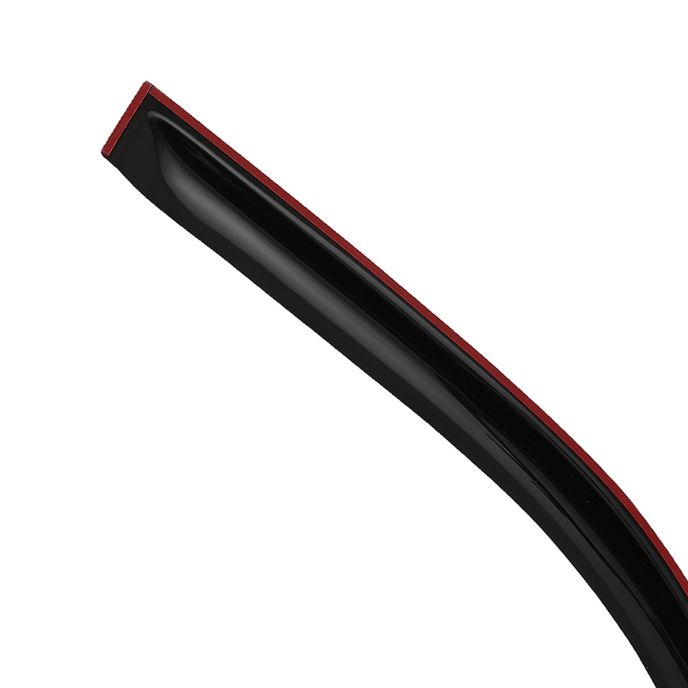 4PC Side Window Rain Guards Deflector Kit compatible for Honda Pilot 03-08 Outside Mount