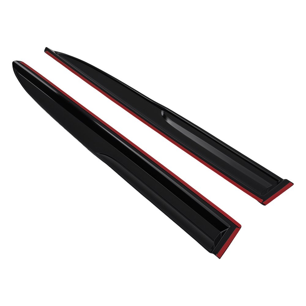 Rain Guards Weather Shields compatible for Kia Seltos 2019-2024 Window Visors Black Set