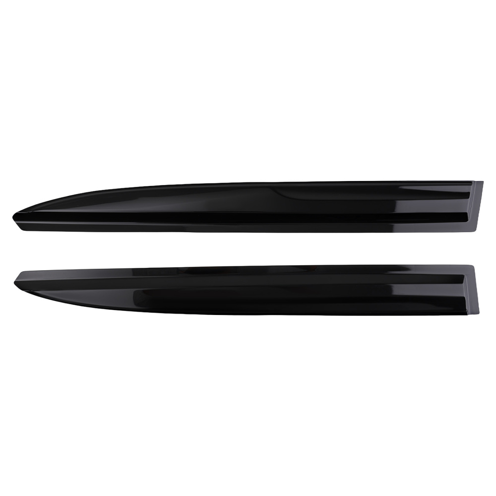 Rain Guards Weather Shields compatible for Kia Seltos 2019-2024 Window Visors Black Set