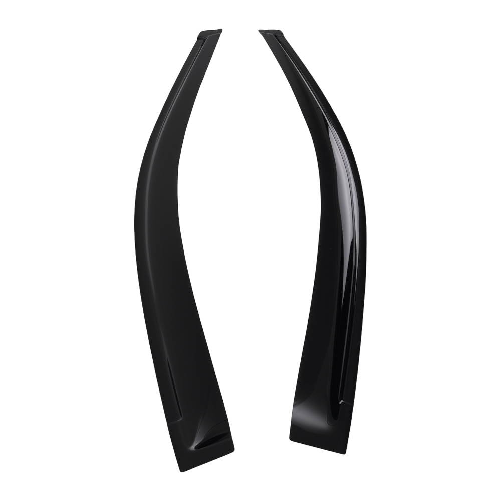 Rain Guards Weather Shields compatible for LEXUS RX 2003-2008 Tinted Black 4Pcs