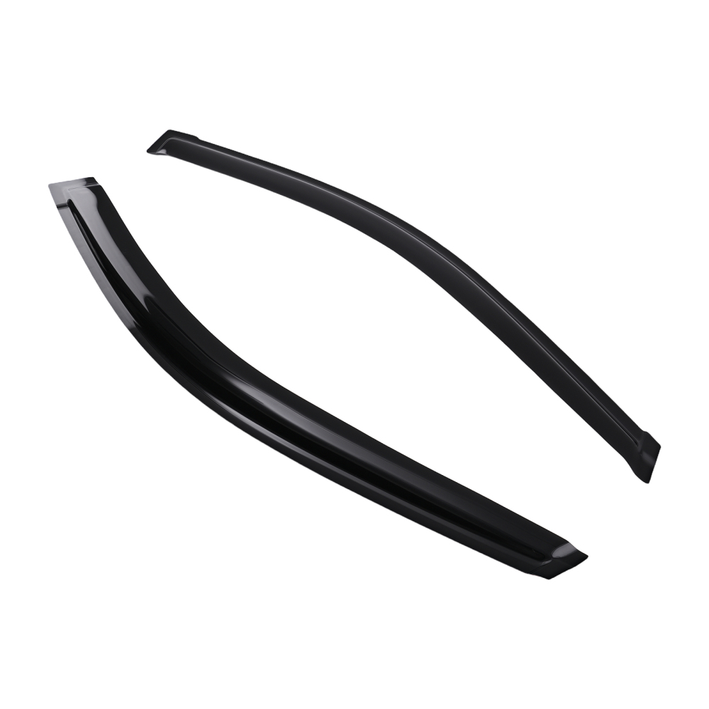 Rain Guards Weather Shields compatible for LEXUS RX 2003-2008 Tinted Black 4Pcs