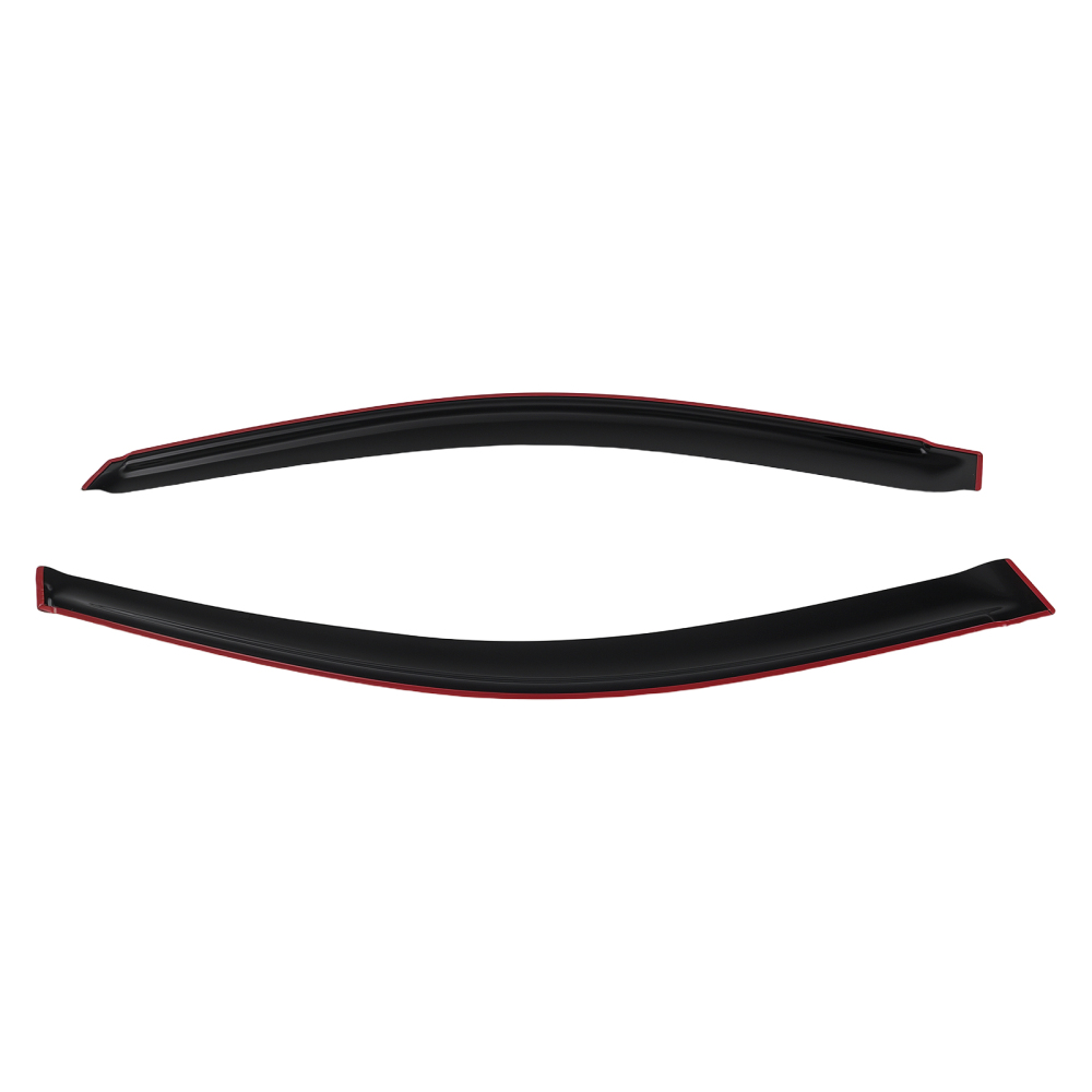 Rain Guards Weather Shields compatible for LEXUS RX 2003-2008 Tinted Black 4Pcs