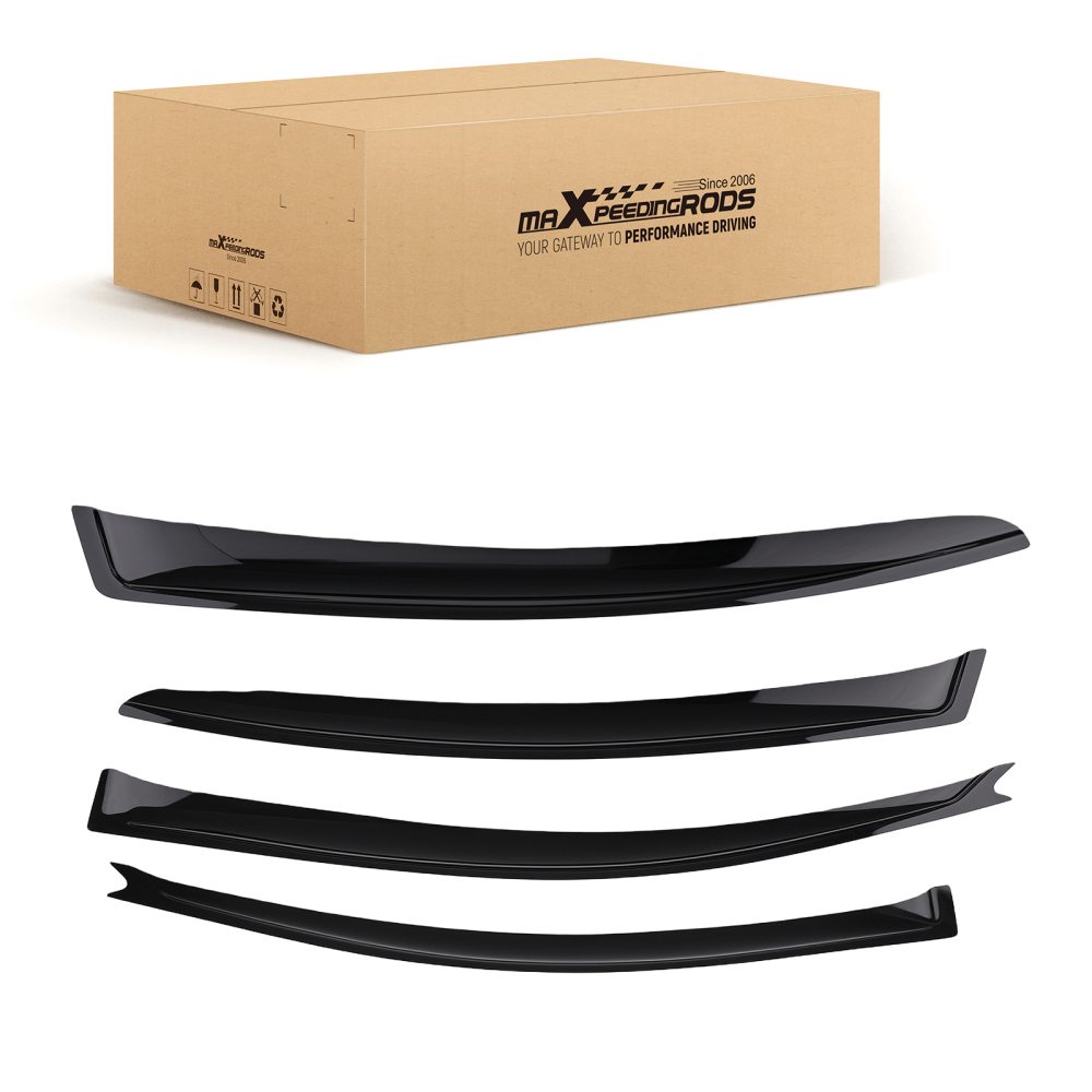 Rain Guards compatible for Mazda 3 BK Sedan 2004-2009 Weather Shields Visors 4Pcs
