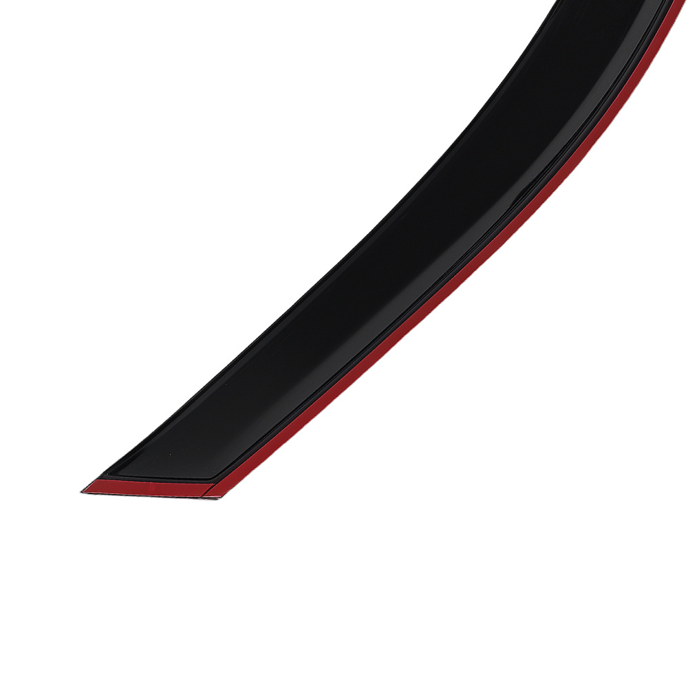 4x Window Visors Rain Guards Shield compatible for Subaru Forester 2019-2024Outside Mount