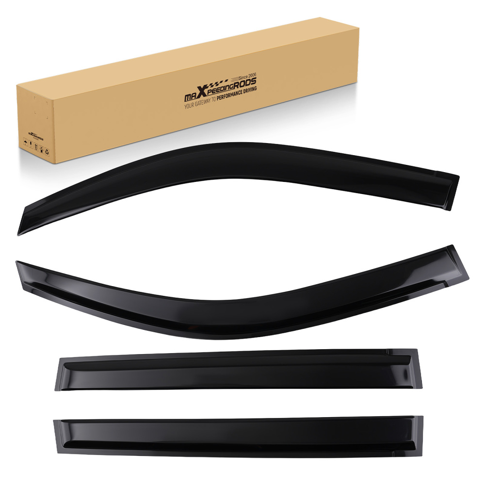 Rain Guards compatible for Toyota Land Cruiser Prado 150 Series 2009-22 Weathershield