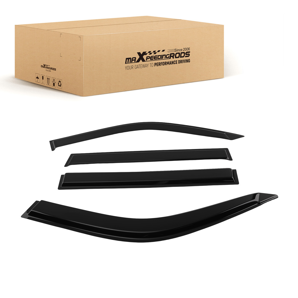 Rain Guards compatible for Toyota LandCruiser 100 105 1998-2007 Wind Deflectors Acrylic