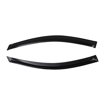 4-Piece Window Wind Deflectors Rain Guards compatible for Toyota Sienna 2004-2010 Smoke