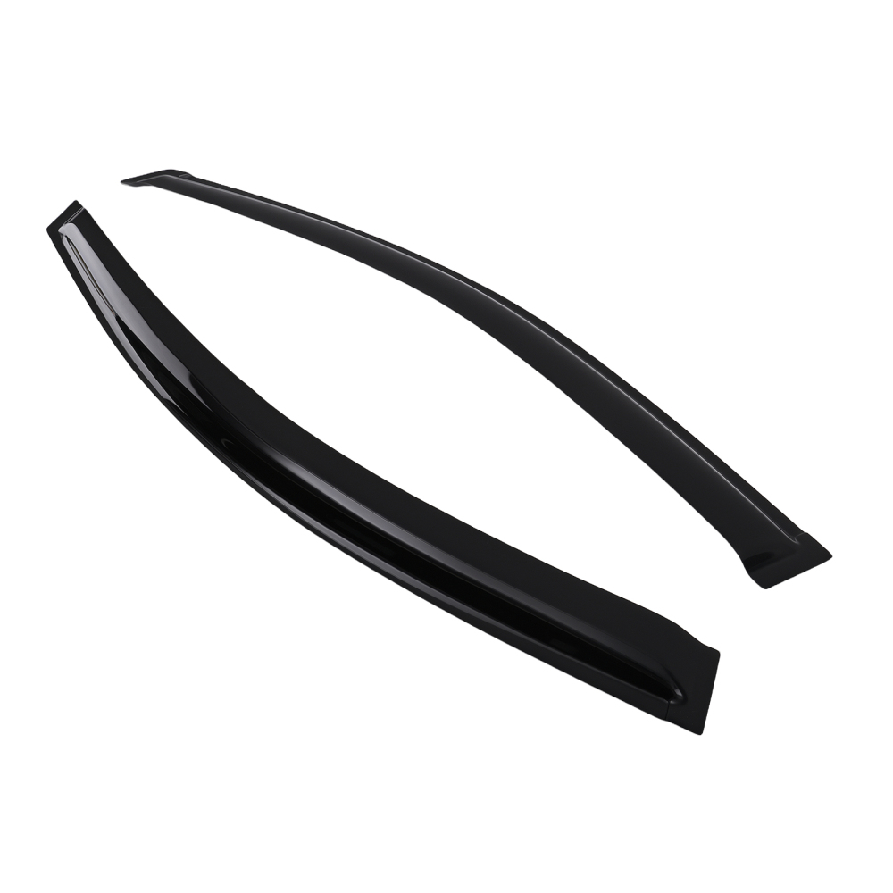 4-Piece Window Wind Deflectors Rain Guards compatible for Toyota Sienna 2004-2010 Smoke
