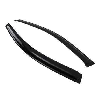 4-Piece Window Wind Deflectors Rain Guards compatible for Toyota Sienna 2004-2010 Smoke