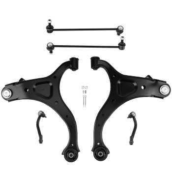 6x Front Lower Control Arm + Sway Bar End Link For Santa Fe Sorento 10 11 12 13