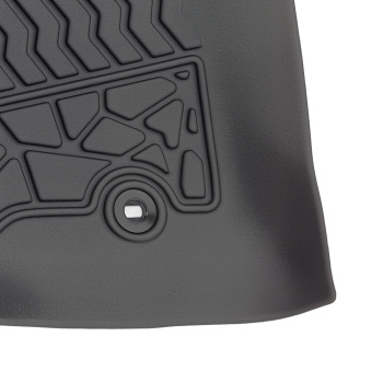 3-Piece Floor Mats compatible for Toyota 4Runner 13-24 compatible for Lexus GX460 Black TPE All Weather