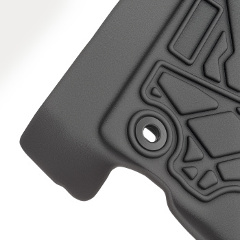 3-Piece Floor Mats compatible for Toyota 4Runner 13-24 compatible for Lexus GX460 Black TPE All Weather