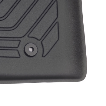 3-Piece Floor Mats Set compatible for Mazda 3 2014-2018 TPE Black FrontRear Custom Fit