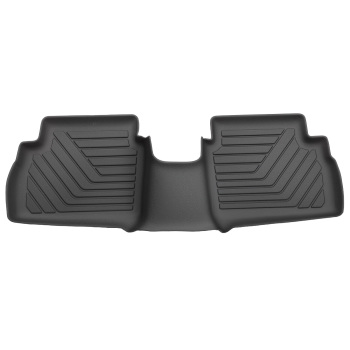 3-Piece Floor Mats Set compatible for Mazda 3 2014-2018 TPE Black FrontRear Custom Fit