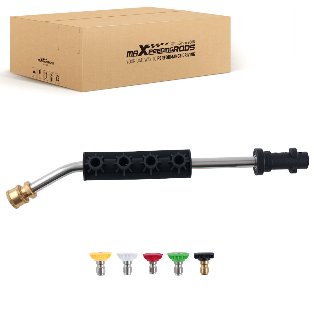 Heavy Duty Pressure Wand 1/4 Quick Connect 5 Tips Copper Stainless Steel