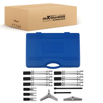 13 Piece Auto Tool Kit for Repair Blue Steel Workshop Gear Puller Set