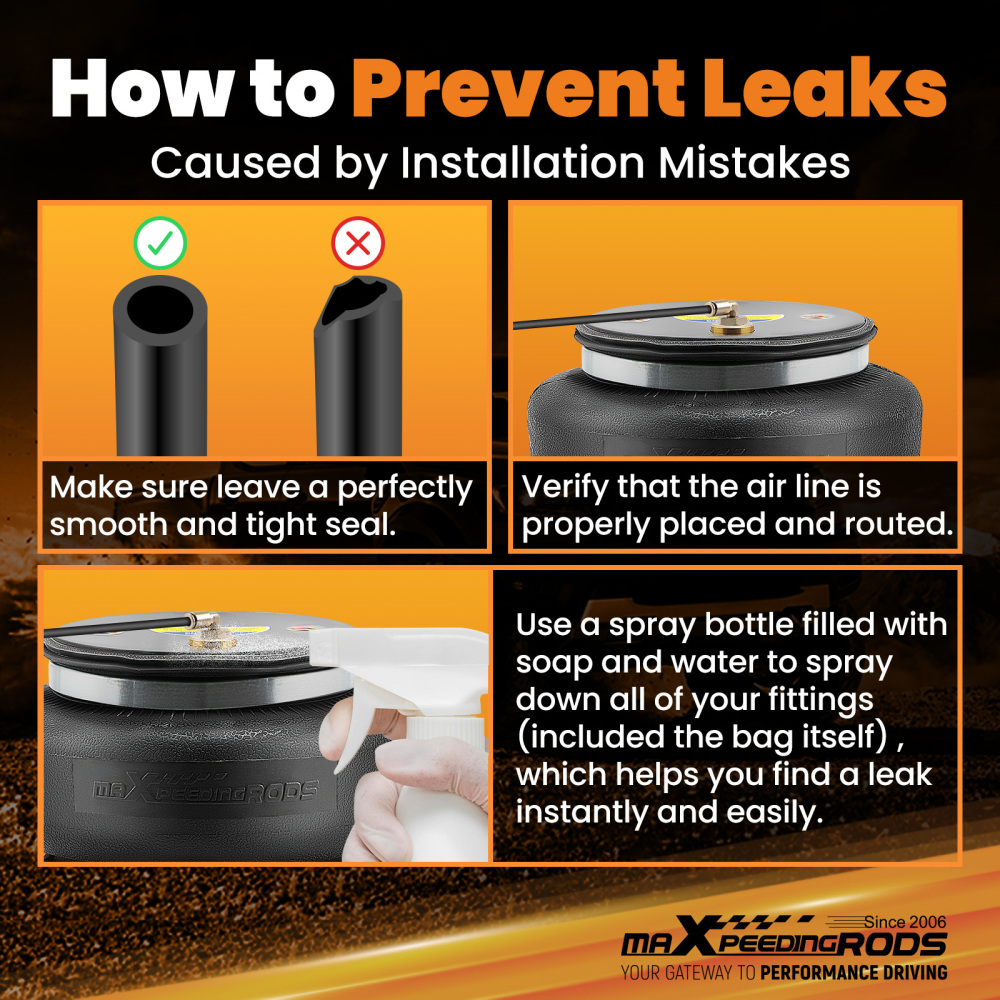 Rear Air Suspension Spring Bag Kit Compatible for Ram 1500 4 Wheel Drive 2019-2025 5000lbs