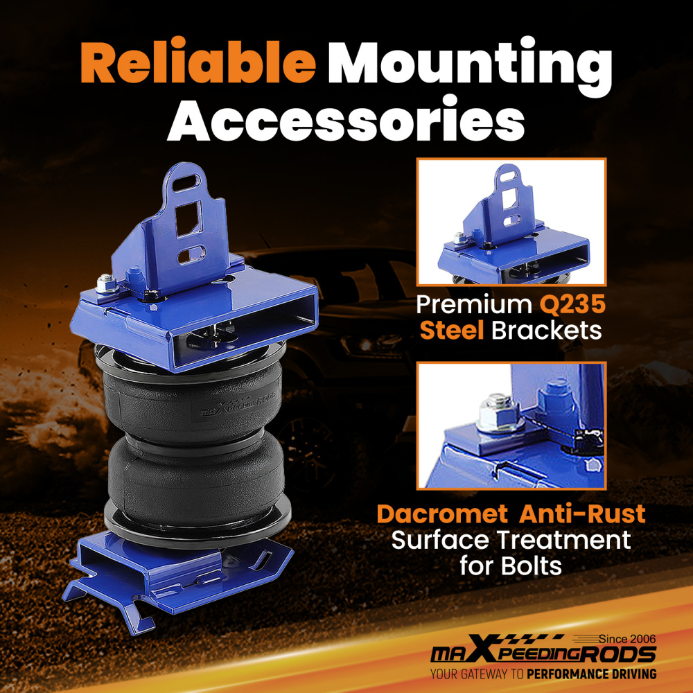 Air Suspension Spring Kit 5000lbs For Dodge Ram 1500 4 Wheel Drive 2019-24