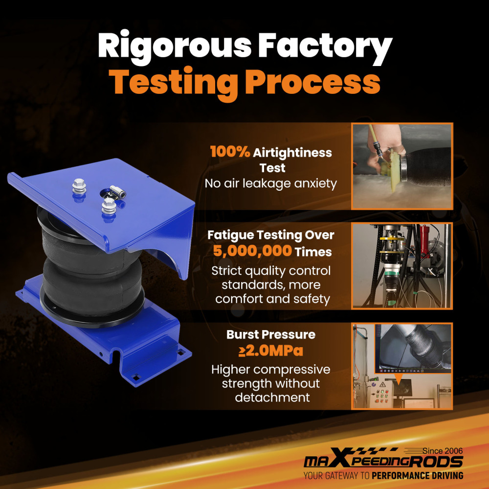 Air Spring Suspension Kit For Ford F-250 F-350 Super Duty Pickup 2005-2010