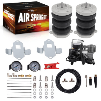 Posteriore Kit Sospensioni Pneumatiche + compressore compatibile per Peugeot Boxer 1994-