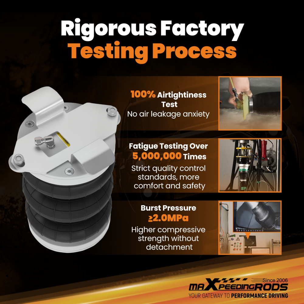 Rear Air Suspension Kit w/ Compressor compatible for Fiat Ducato compatible for Peugeot Boxer 1994- 5000kg