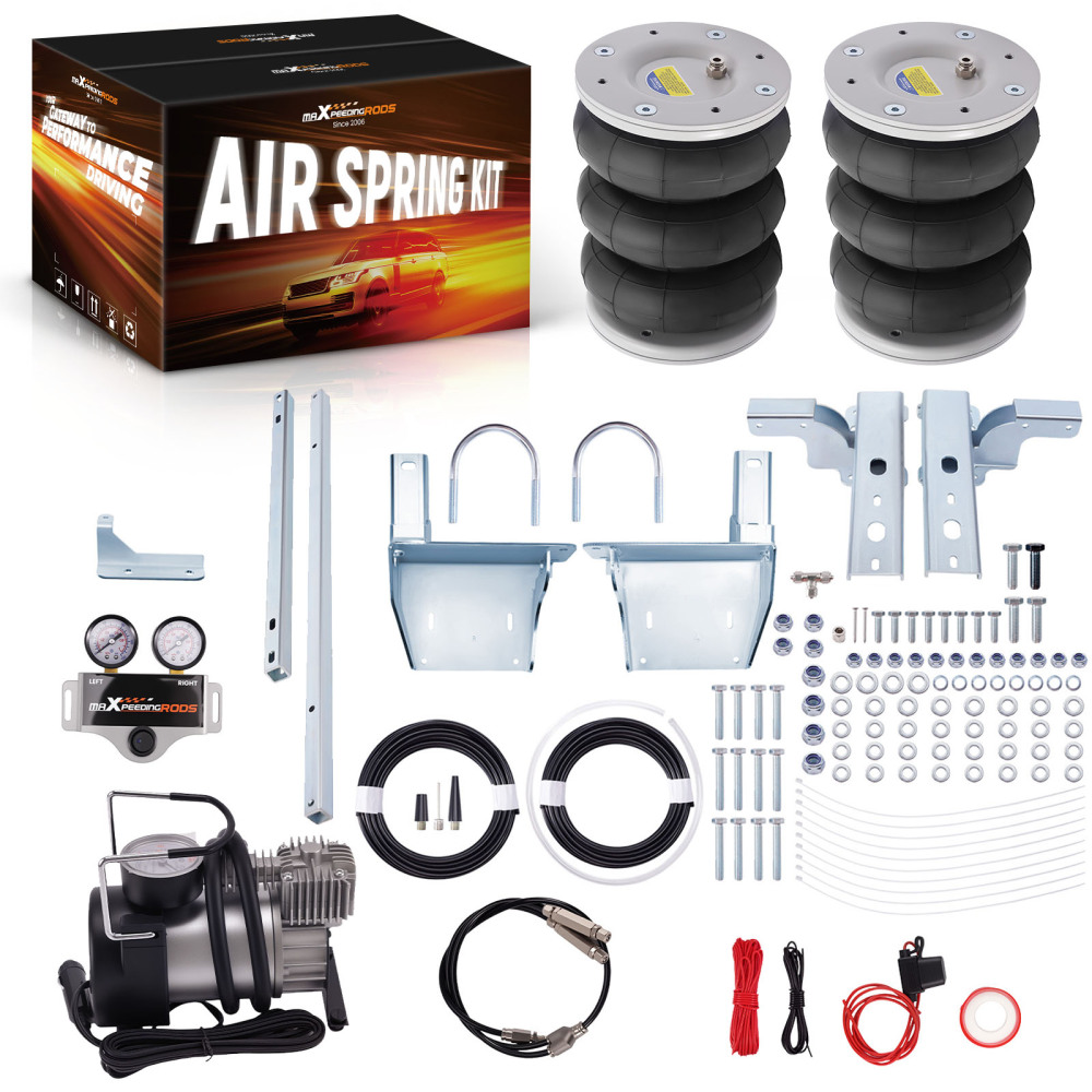 Kit Suspensión Neumática + doble compatible para manómetros compatible para Iveco Daily 30-8/49-12 1985-1999