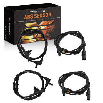 4X ABS Wheel Speed Sensors Front Rear compatible for Dodge Sprinter 2500 3500 2007-18