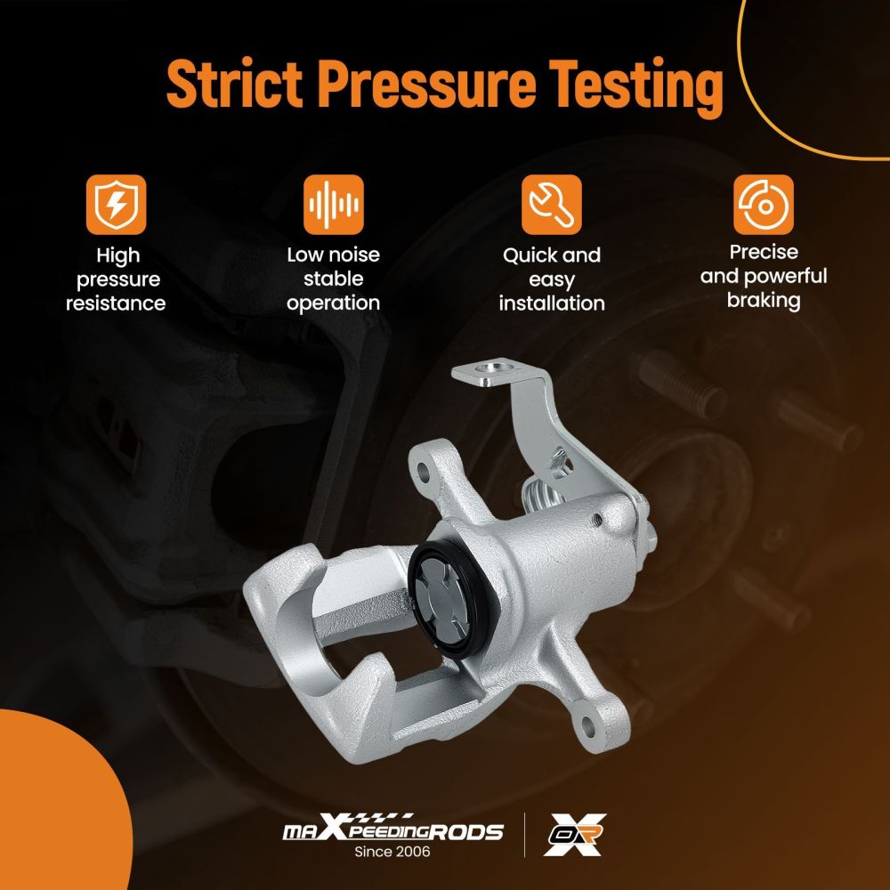 Rear Right Brake Caliper compatible for Hyundai i10 i20 Rio 1.0, 1.2 1.4 2011- 58230-B4300