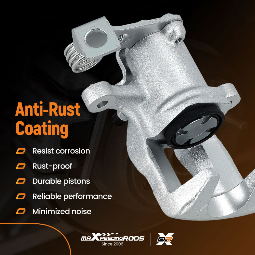 Rear Right Brake Caliper compatible for Hyundai i10 i20 Rio 1.0, 1.2 1.4 2011- 58230-B4300