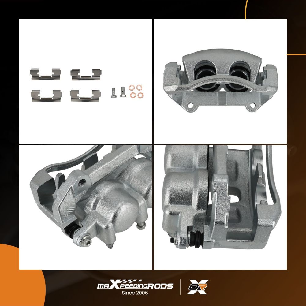 Front Disc Brake Caliper compatible for Jeep Commander 2006-2010 18-B4991 18-B4990