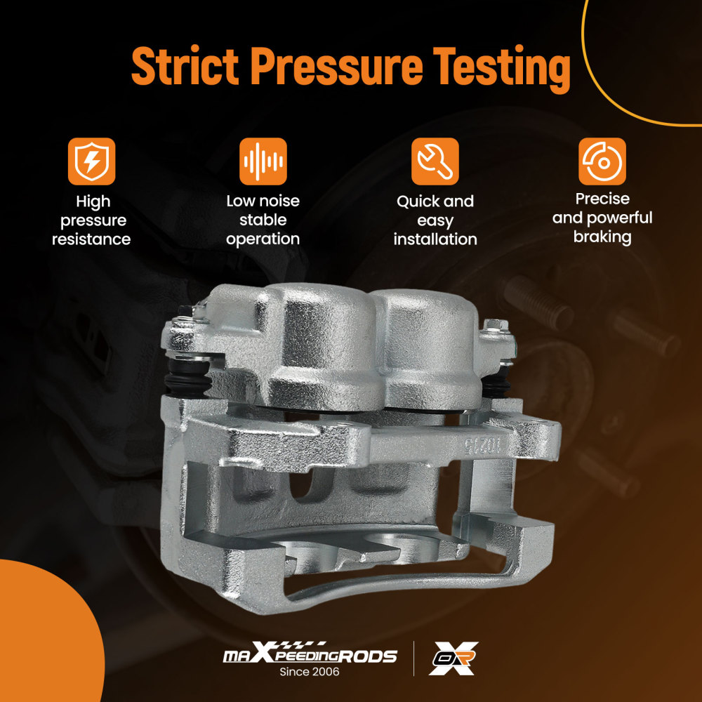 Front Disc Brake Caliper compatible for Jeep Commander 2006-2010 18-B4991 18-B4990