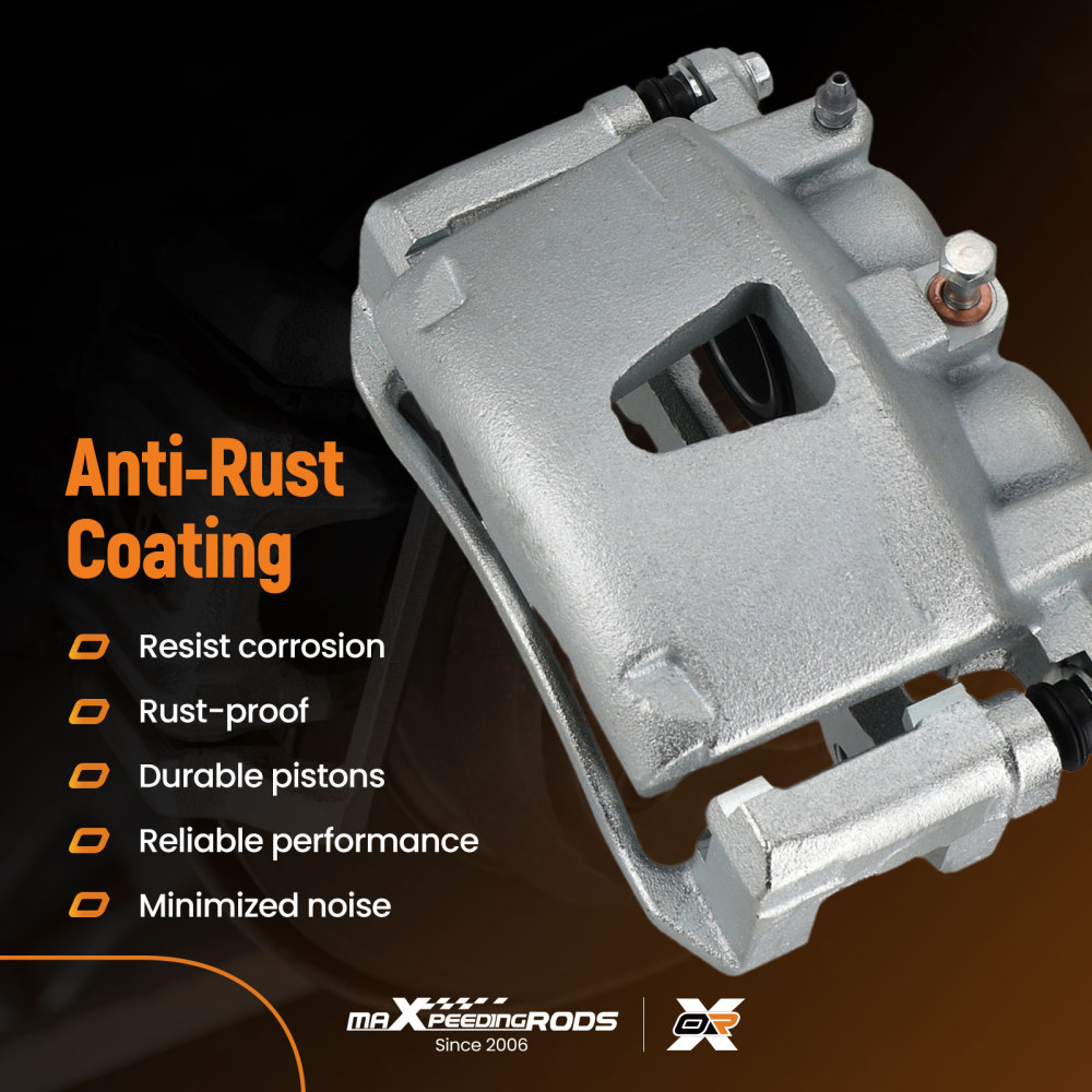 Front Disc Brake Caliper compatible for Jeep Commander 2006-2010 18-B4991 18-B4990