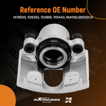 Pinza Freno Anteriore Sinistra compatibile per Ford Courier 1988-2016 Fiesta 1995-10 Fusion