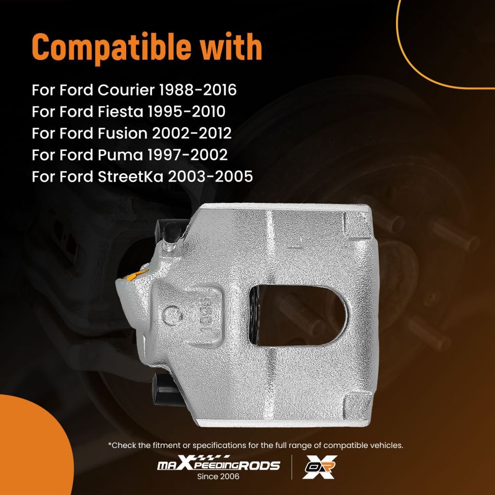 Pinza Freno Anteriore Sinistra compatibile per Ford Courier 1988-2016 Fiesta 1995-10 Fusion