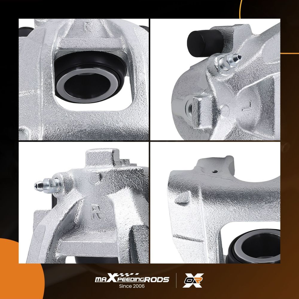 Front Left Right Brake Calipers compatible for Mini R50 R52 R53 Cooper One 1.4L 1.6L BC8046