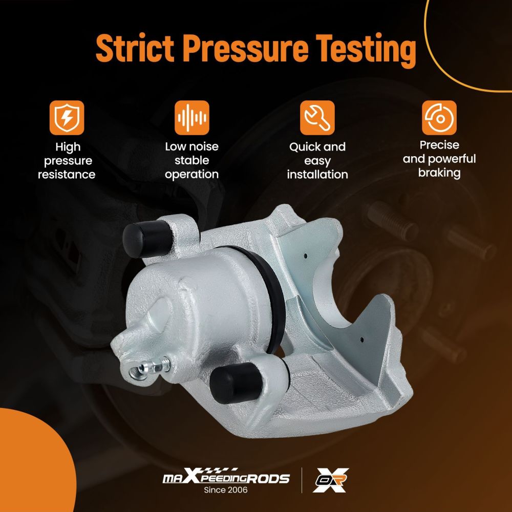 Front Left Brake Caliper compatible for Ford C-Max Focus Transit Tourneo compatible for Mazda 3 Volvo S40