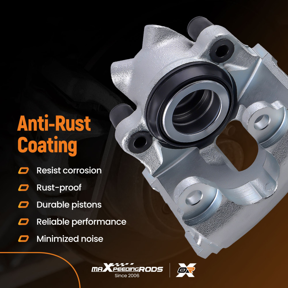 Front Left Right Brake Calipers compatible for BMW 3 Series E46 1999-2007 compatible for MG ZT 2001-2005