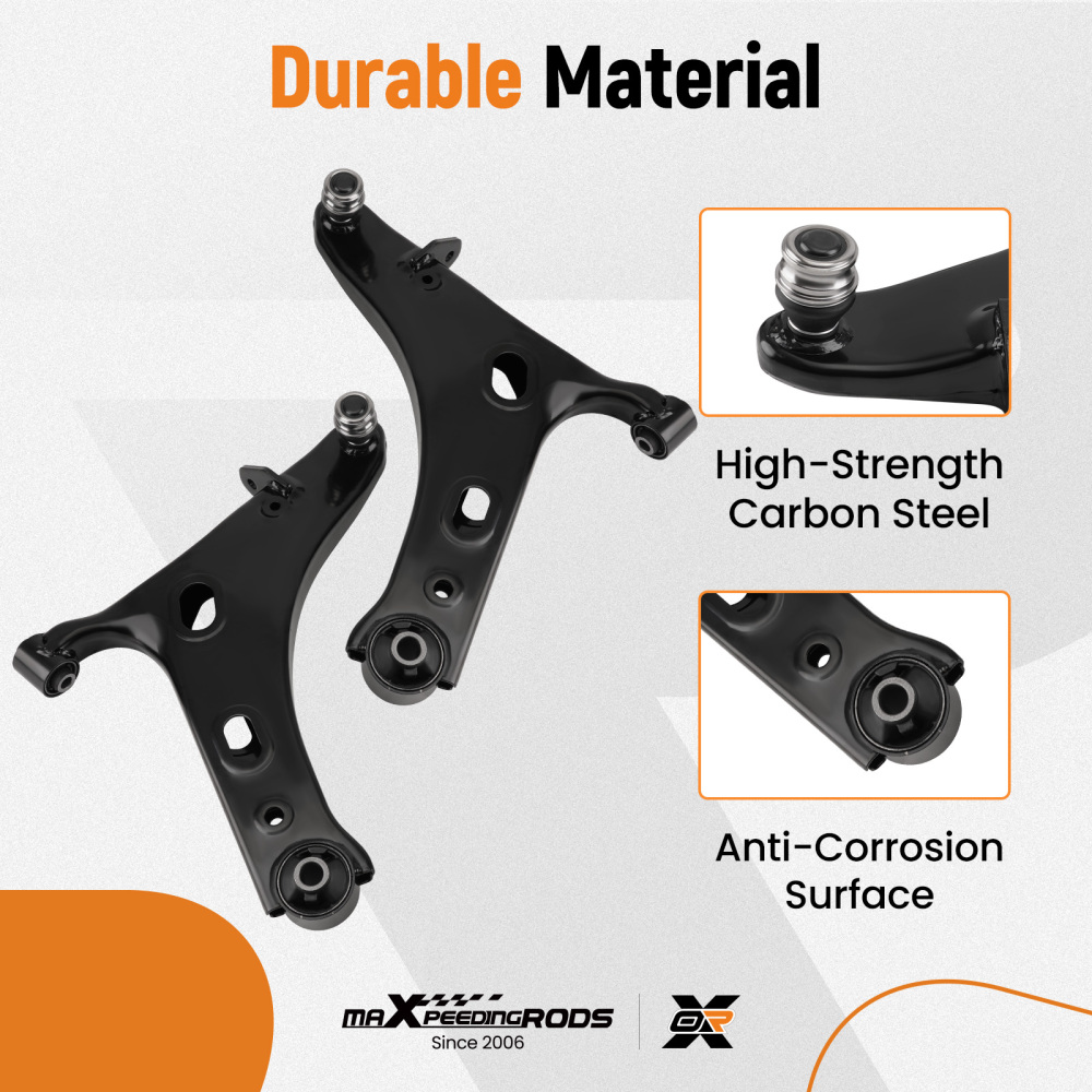 maXpeedingrods 2Pcs Front Lower Control Arm with Ball Joint Compatible for Subaru Forester 2014-2018