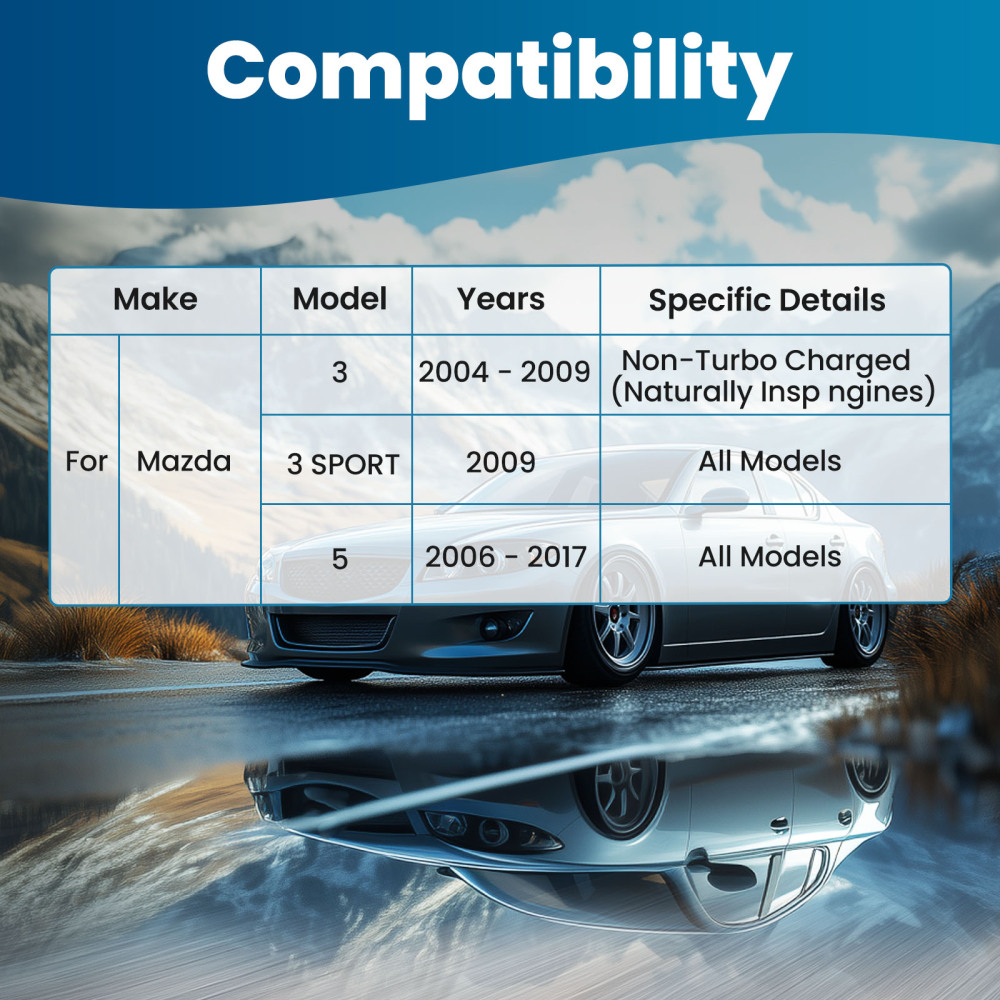 8x Front Lower Control Arms Tie Rods Sway Bars compatible for MAZDA 3 04-09 compatible for MAZDA 5 06-17