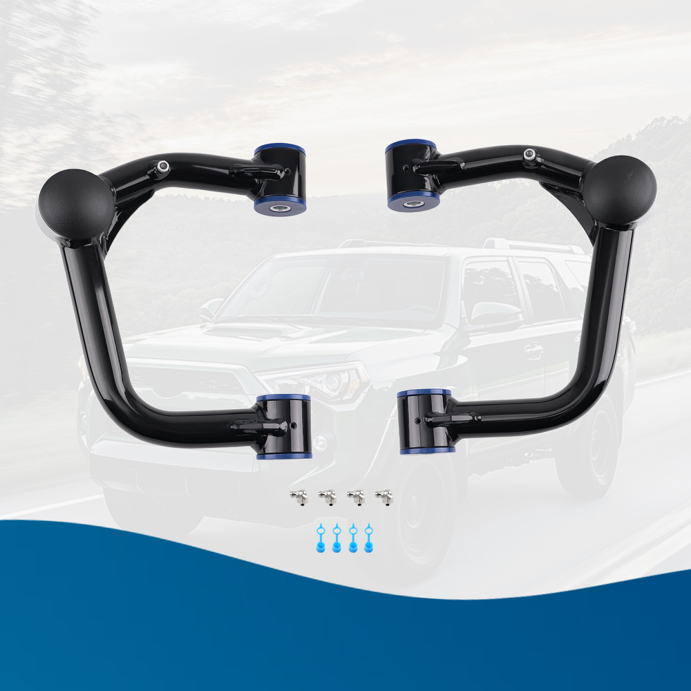 Pair Tubular Front Upper Control Arm 2-4 lift compatible for Lexus GX470 03-09 GX460 10-23