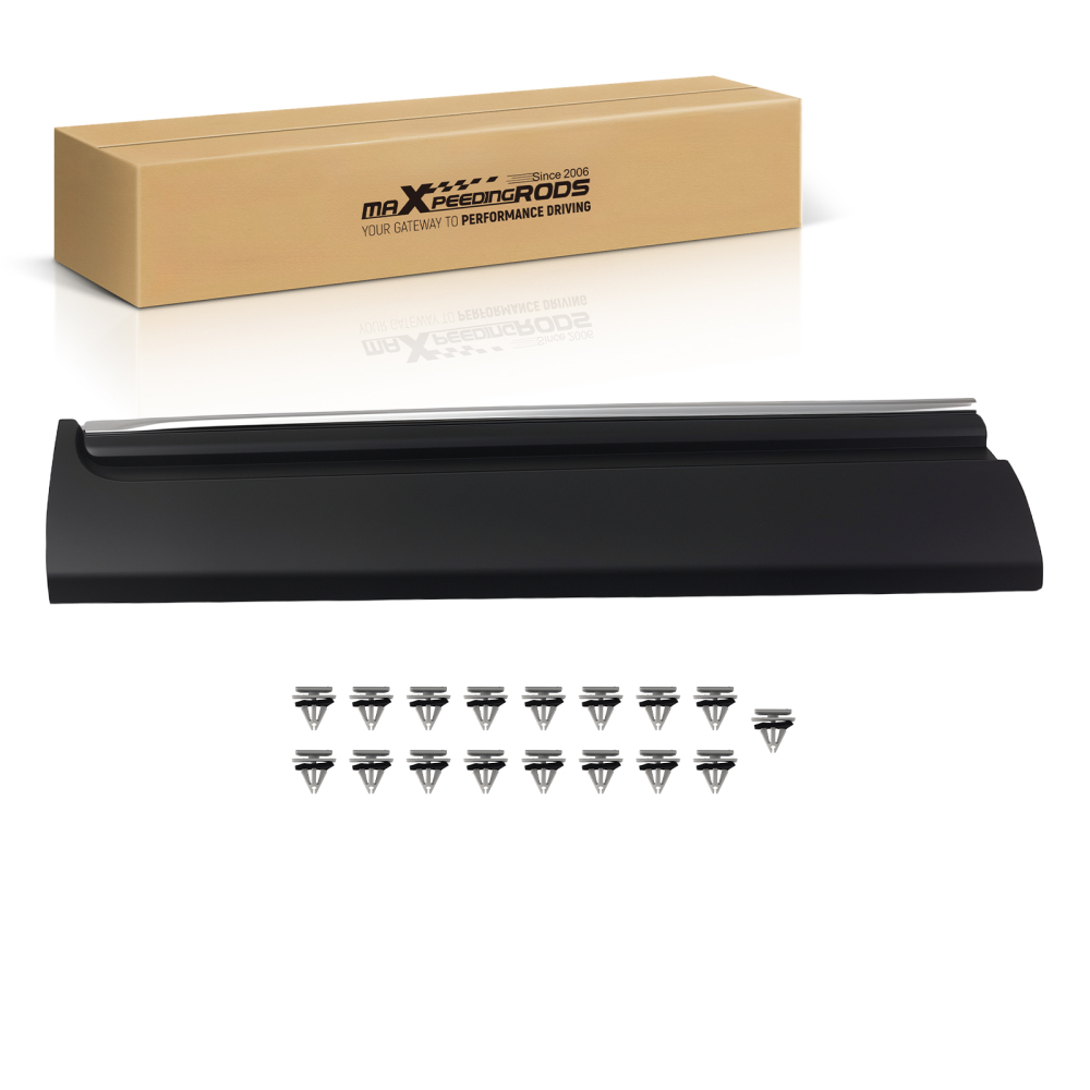 Left Rear Door Molding compatible for Ford Explorer 2011-2015 BB5Z-7820879-BA ABS Plastic