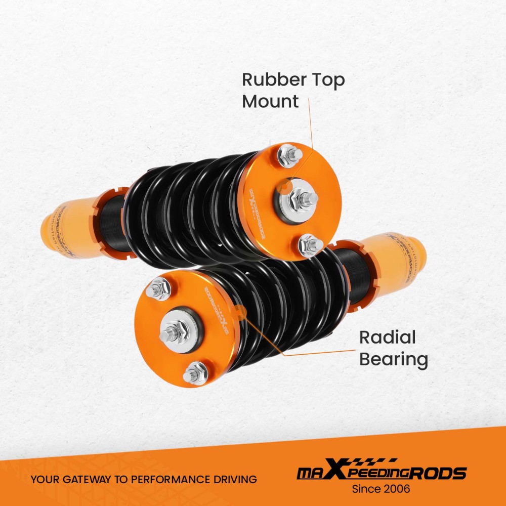 Compatible for Honda CR-V CRV 1996-2001 RD1–RD3 Suspension ShockS Coilover Coilovers Lowering Kit
