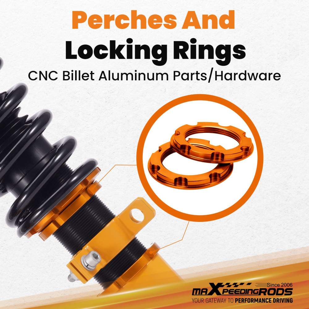 Kit Ammortizzatore Auto Regolabile In Altezza compatibile per BMW Z4 (E85) 2002-2008  Lowering Kit