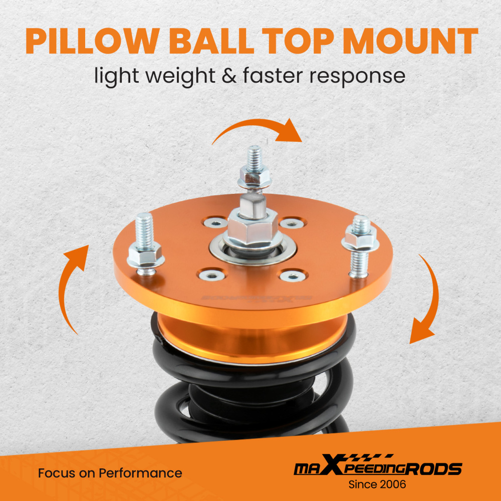 Coilover Kits compatible for BMW Z4 (E85) 2003-2008 Convertible Adj. Height Shock Struts