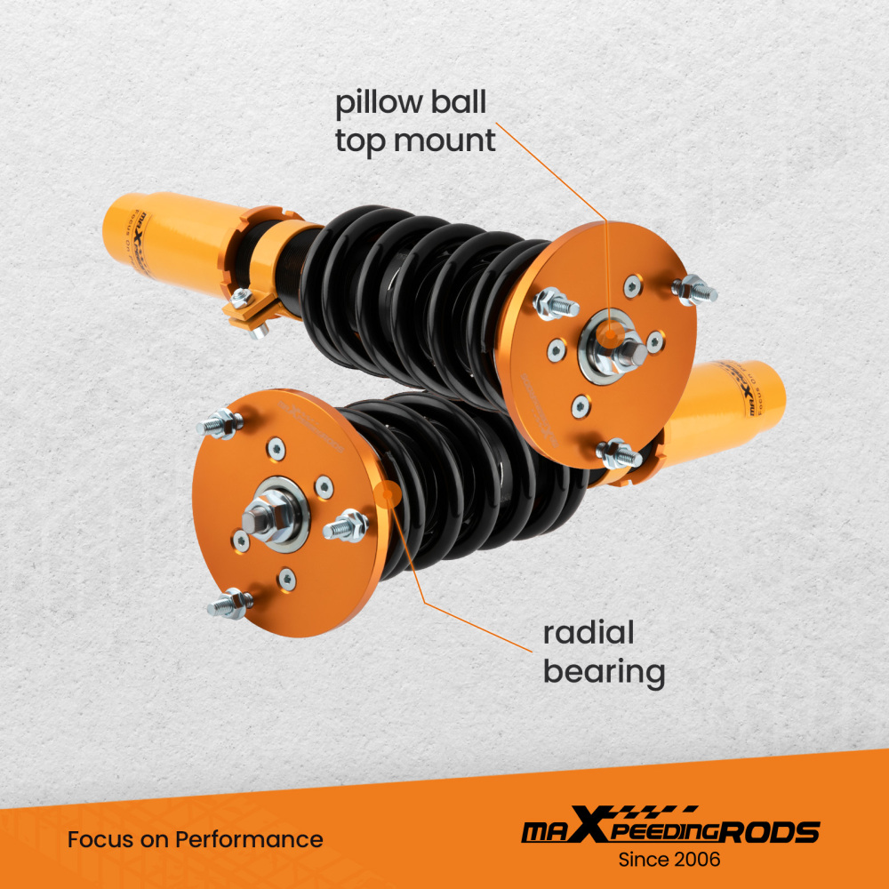 Coilover Kits compatible for BMW Z4 (E85) 2003-2008 Convertible Adj. Height Shock Struts