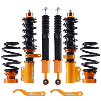 MaXpeedingrods Adjustable Coilovers Kits compatible for Honda Fit 1st Gen Hatchback 2007-08