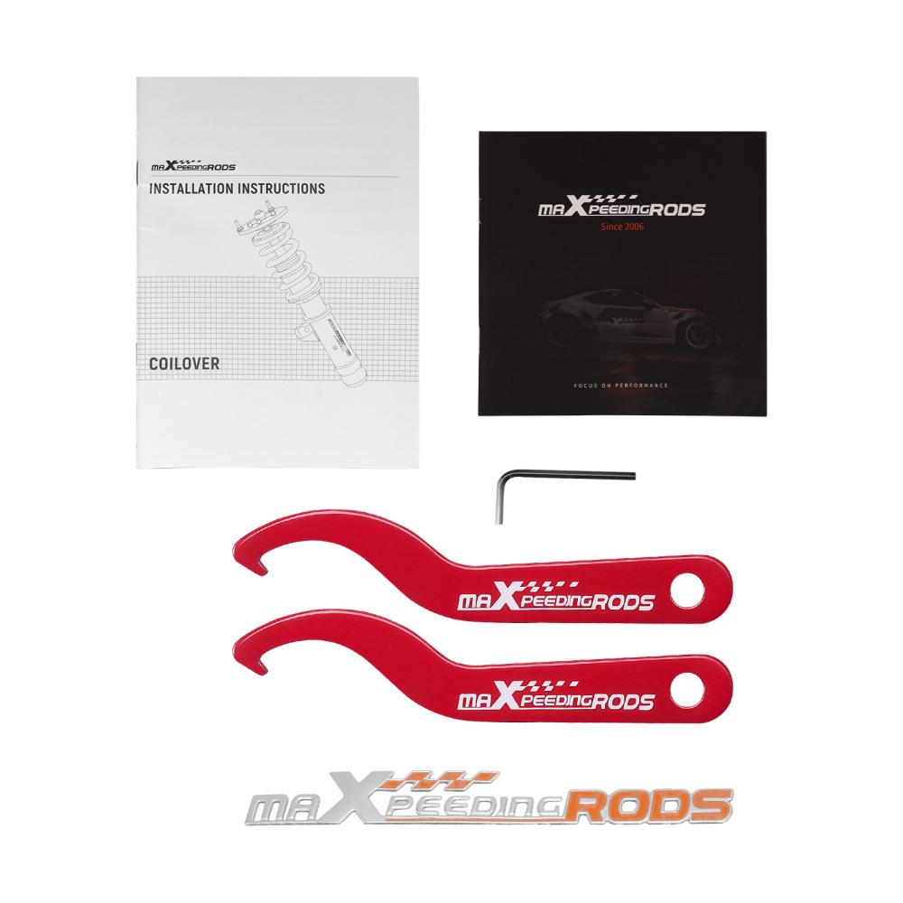 Kit di abbassamento coilover compatibile per Lexus IS350 IS250 2006 2007 2008 2009 2010 2011 2012 (Set di 4) Lowering Kit