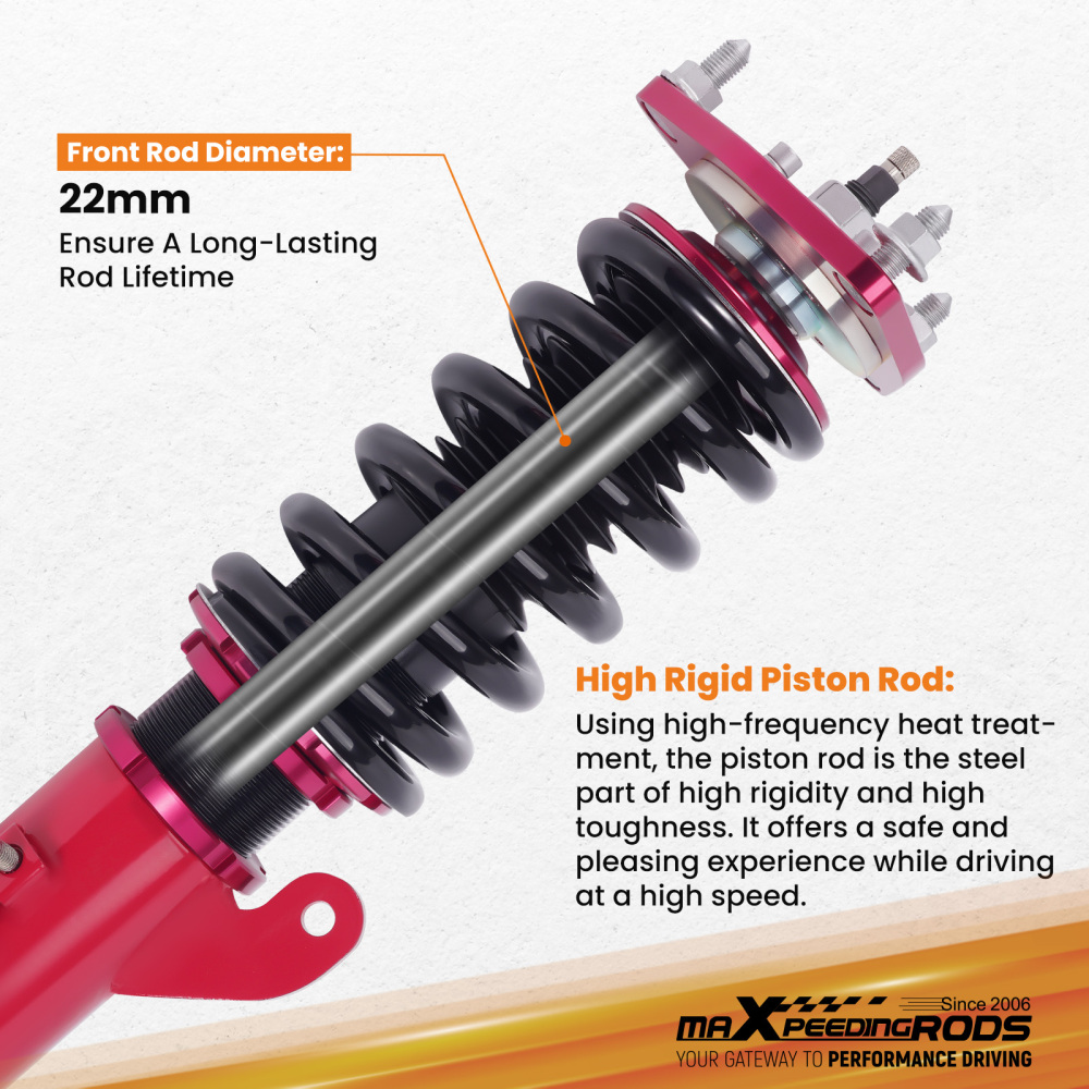 Coilovers Suspension Kit compatible for mitsubishi Lancer CY CX 2008-2016 1.8 2.0 2.4